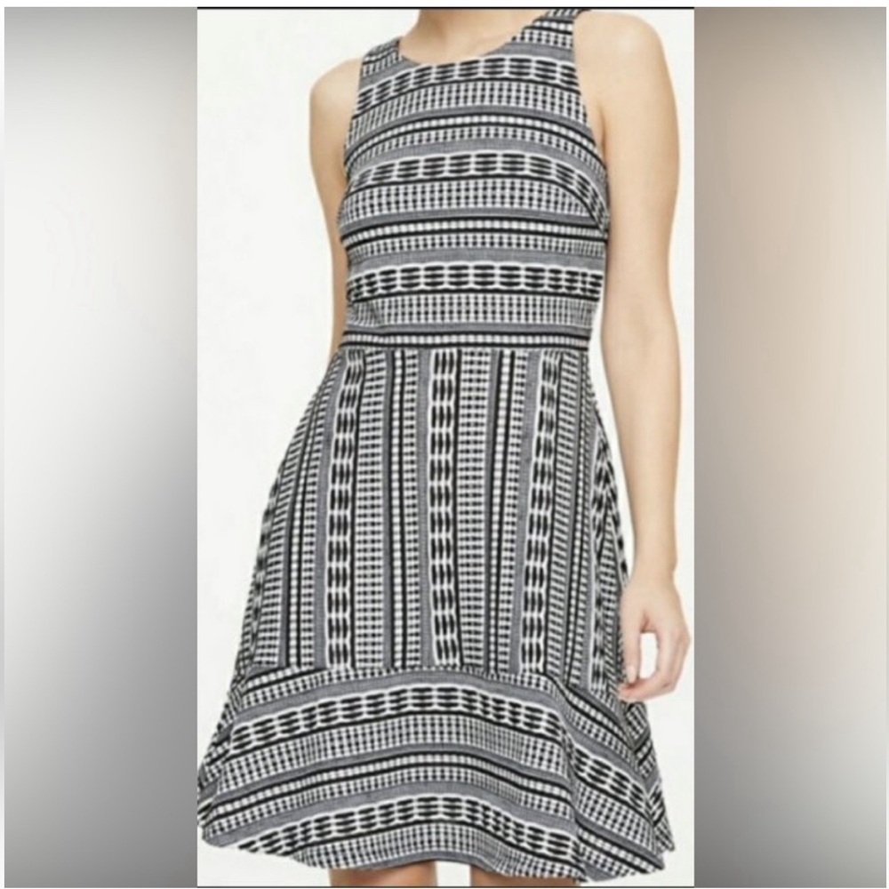 LOFT fit and flare dress